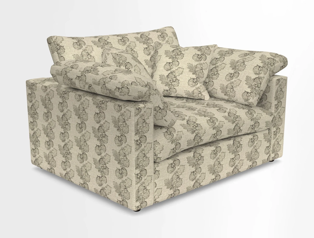 Big Softie Straight Arm Snuggler in Two Tone Plain Biscuit
