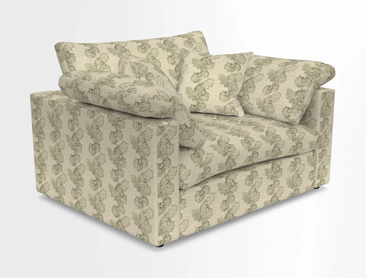 Big Softie Straight Arm Snuggler in Two Tone Plain Biscuit