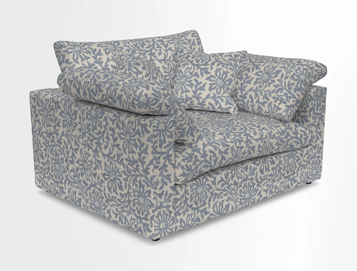 Big Softie Straight Arm Snuggler in Two Tone Plain Biscuit