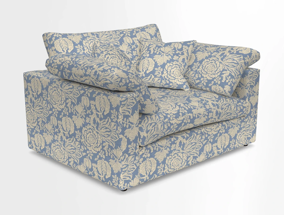 Big Softie Straight Arm Snuggler in Two Tone Plain Biscuit