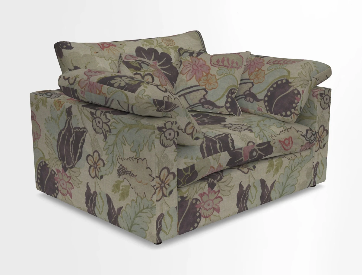Big Softie Straight Arm Snuggler in Two Tone Plain Biscuit