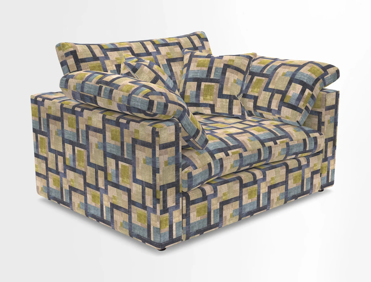 Big Softie Straight Arm Snuggler in Two Tone Plain Biscuit