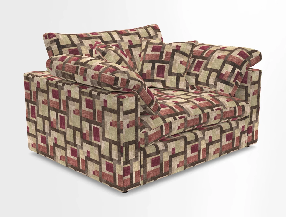 Big Softie Straight Arm Snuggler in Two Tone Plain Biscuit