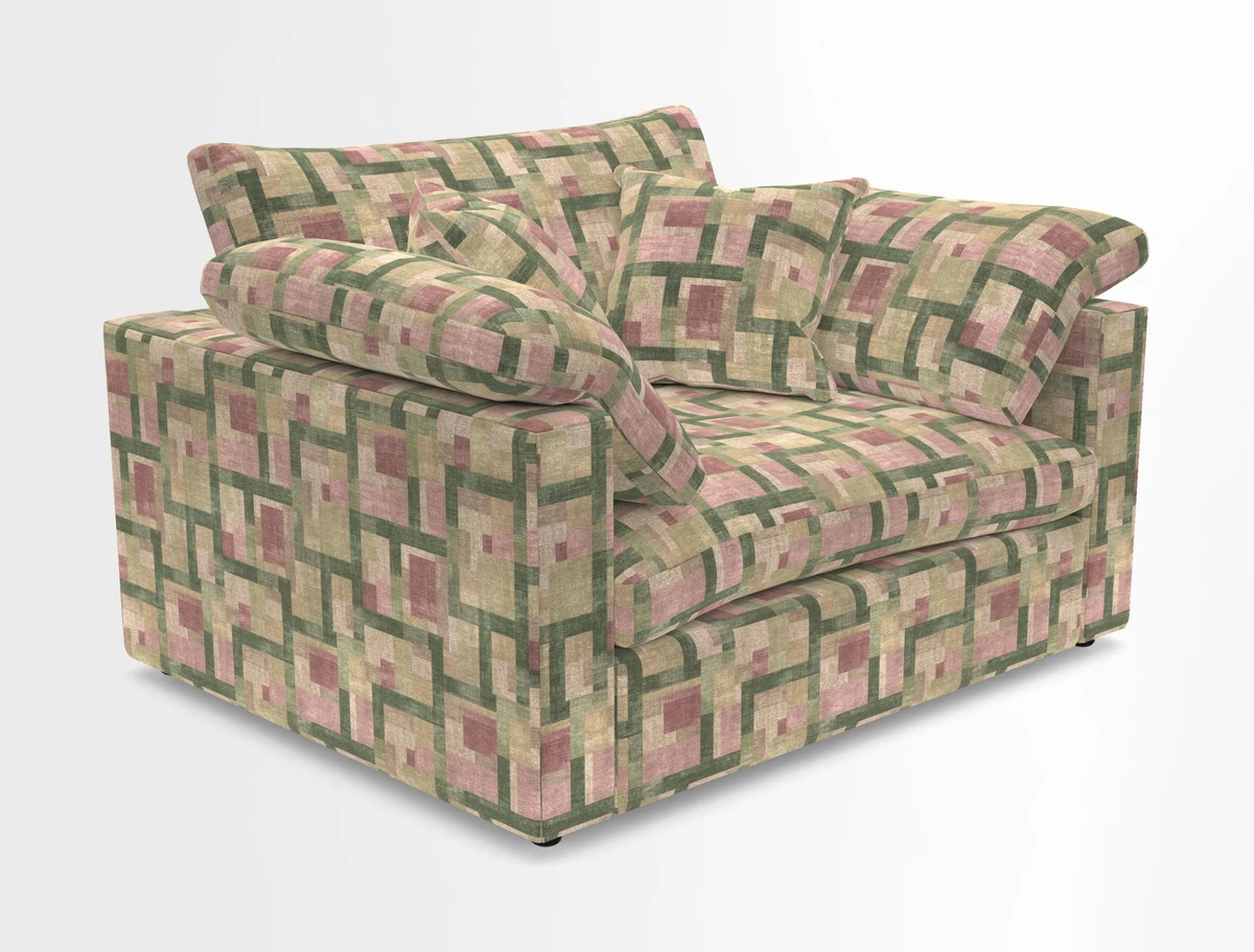 Big Softie Straight Arm Snuggler in Two Tone Plain Biscuit