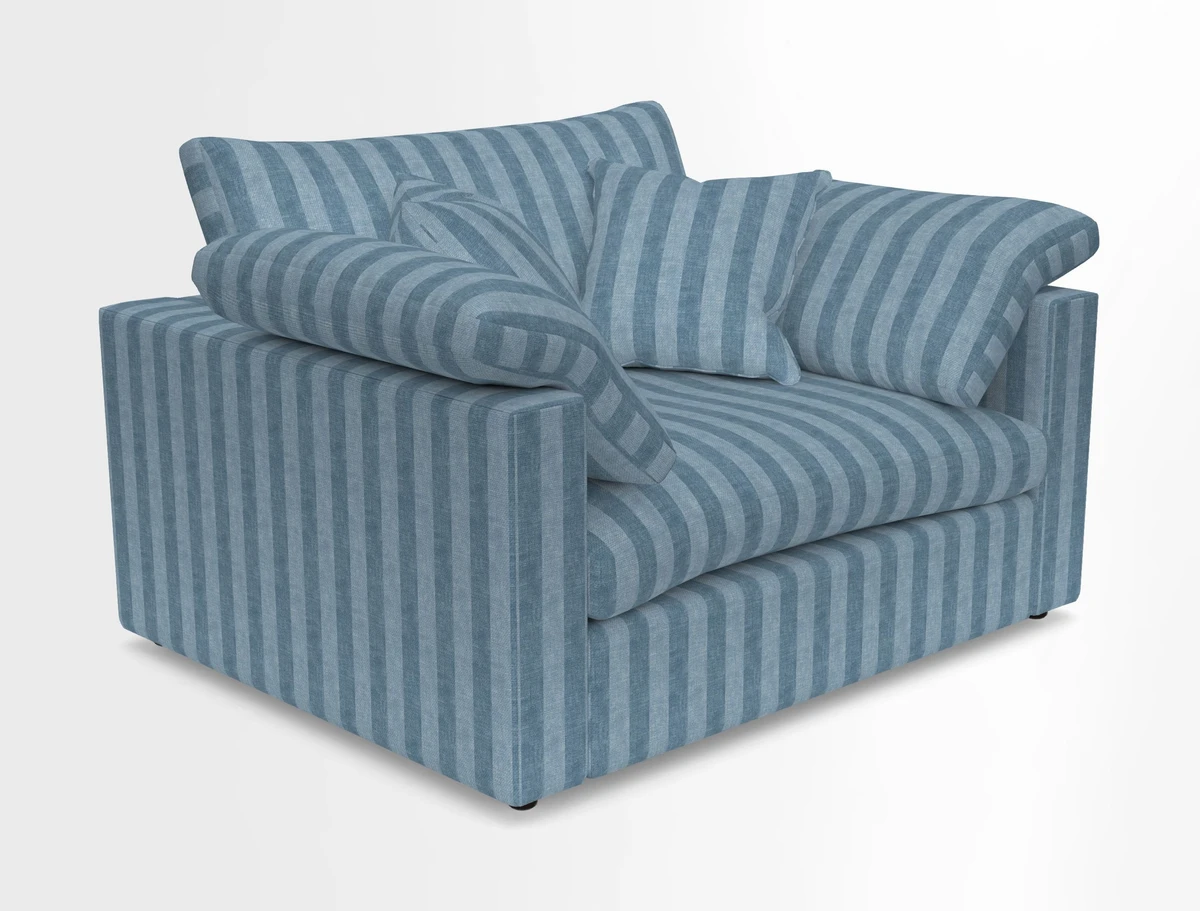 Big Softie Straight Arm Snuggler in Two Tone Plain Biscuit