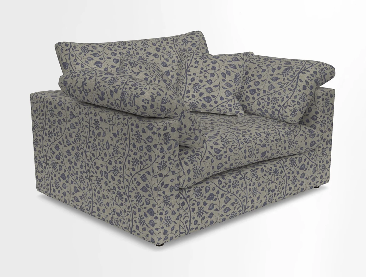 Big Softie Straight Arm Snuggler in Two Tone Plain Biscuit