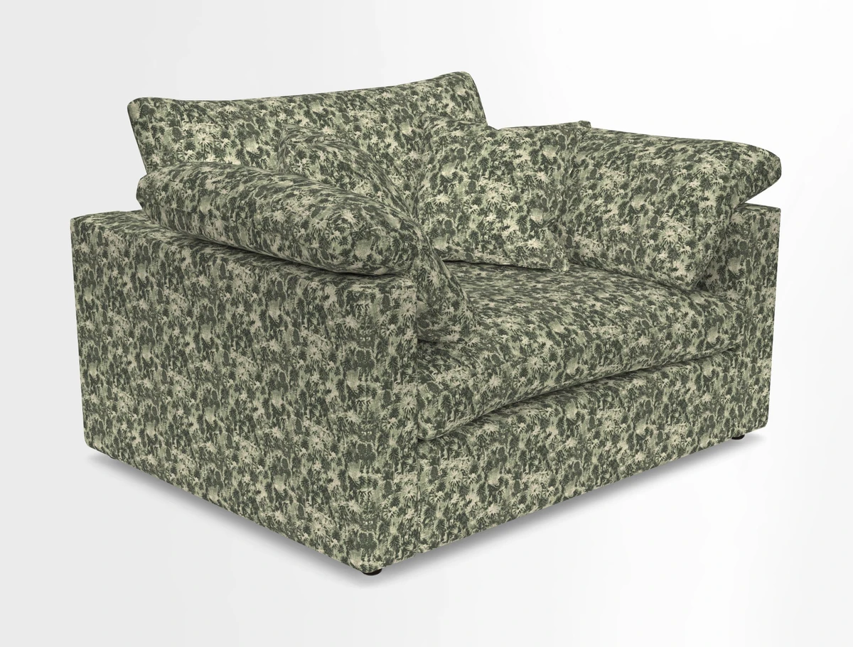 Big Softie Straight Arm Snuggler in Two Tone Plain Biscuit