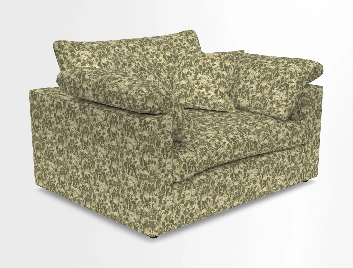Big Softie Straight Arm Snuggler in Two Tone Plain Biscuit