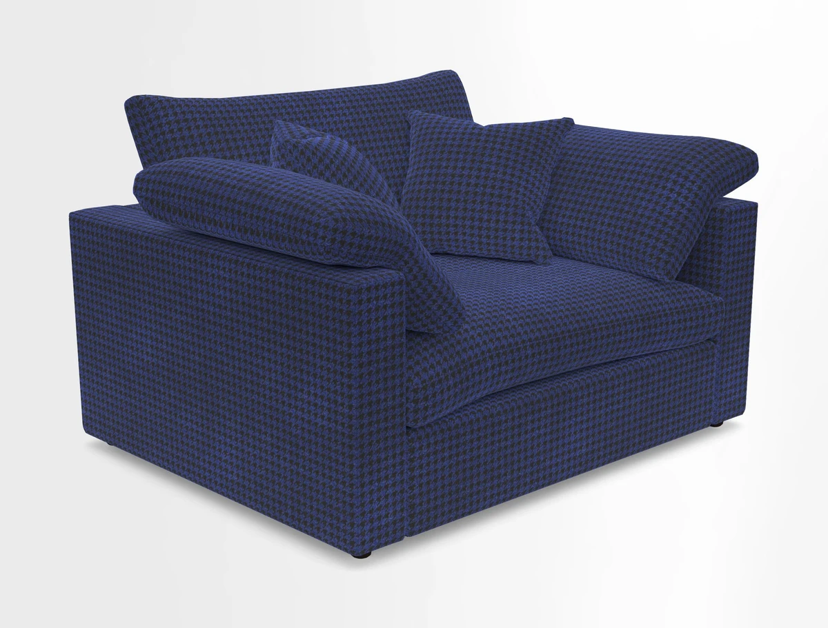 Big Softie Straight Arm Snuggler in Two Tone Plain Biscuit