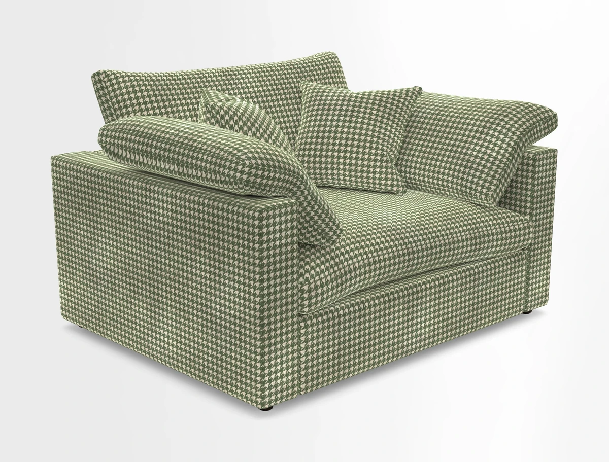 Big Softie Straight Arm Snuggler in Two Tone Plain Biscuit