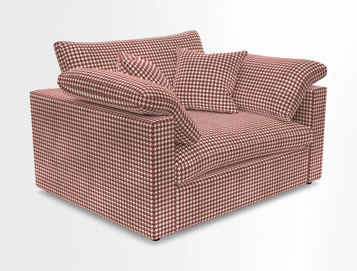 Big Softie Straight Arm Snuggler in Two Tone Plain Biscuit