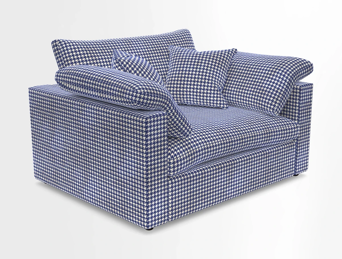 Big Softie Straight Arm Snuggler in Two Tone Plain Biscuit