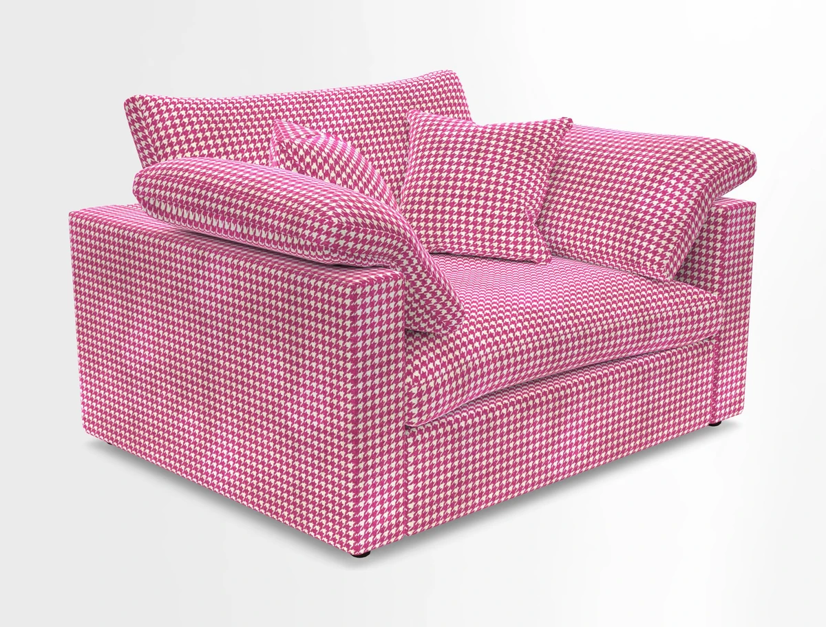 Big Softie Straight Arm Snuggler in Two Tone Plain Biscuit