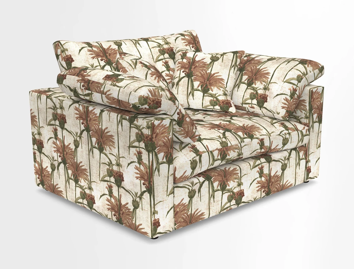 Big Softie Straight Arm Snuggler in Two Tone Plain Biscuit