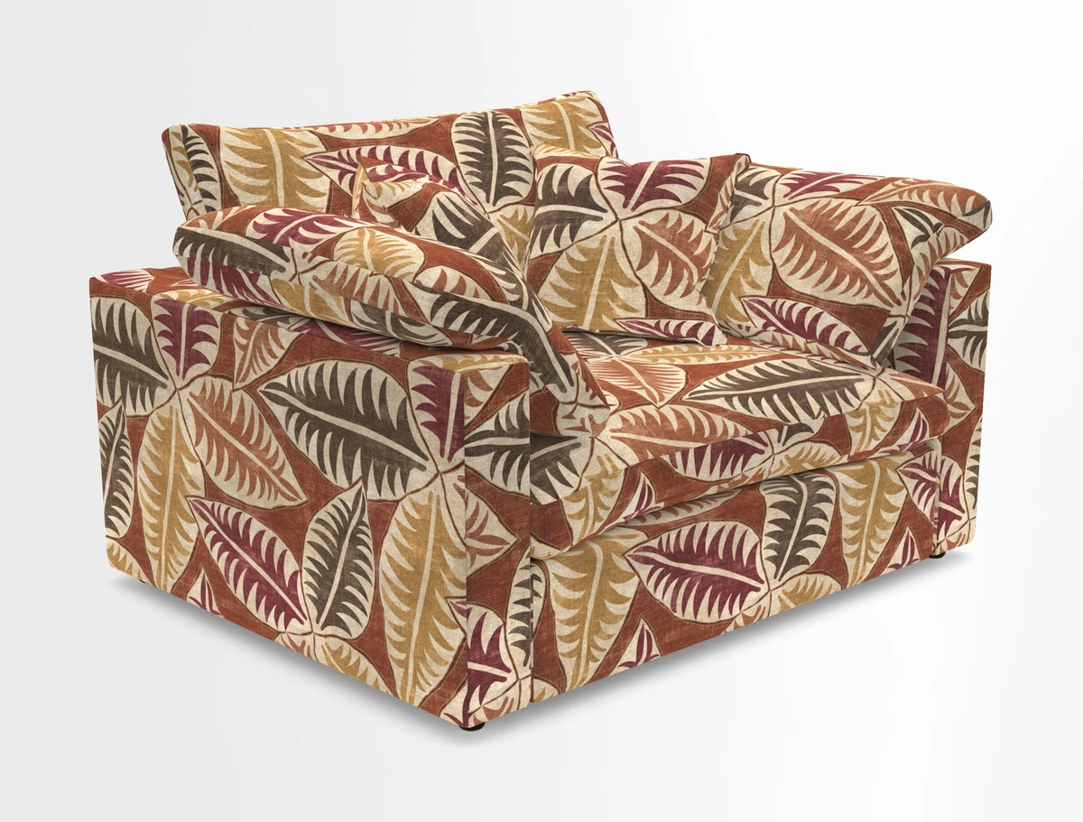 Big Softie Straight Arm Snuggler in Two Tone Plain Biscuit