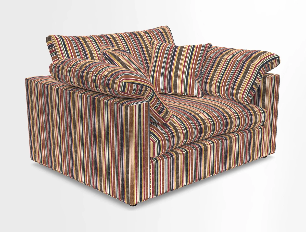 Big Softie Straight Arm Snuggler in Two Tone Plain Biscuit
