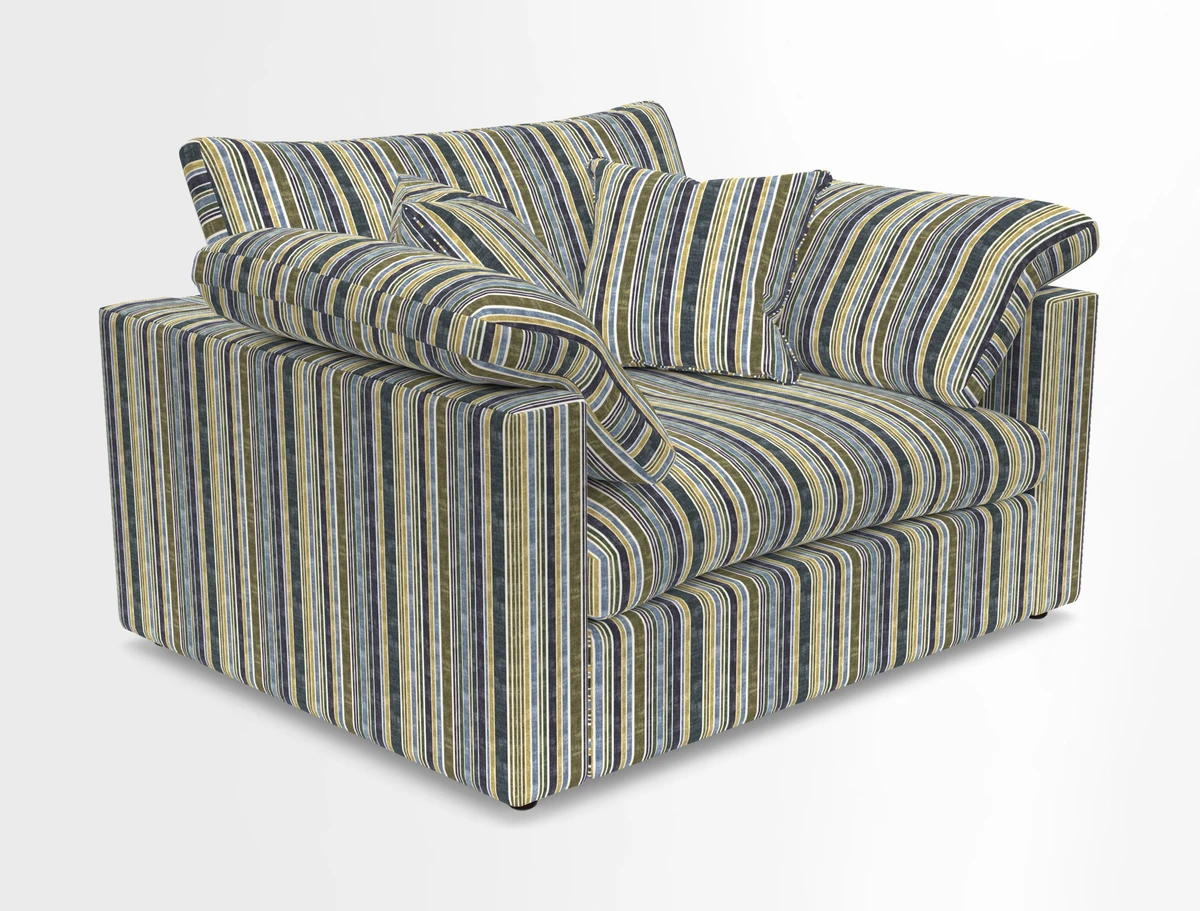 Big Softie Straight Arm Snuggler in Two Tone Plain Biscuit