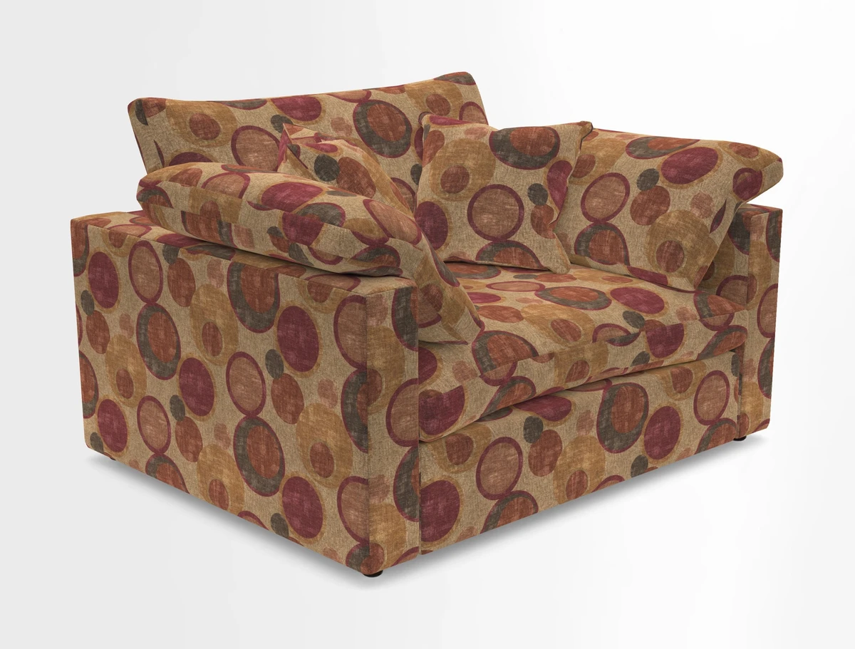 Big Softie Straight Arm Snuggler in Two Tone Plain Biscuit