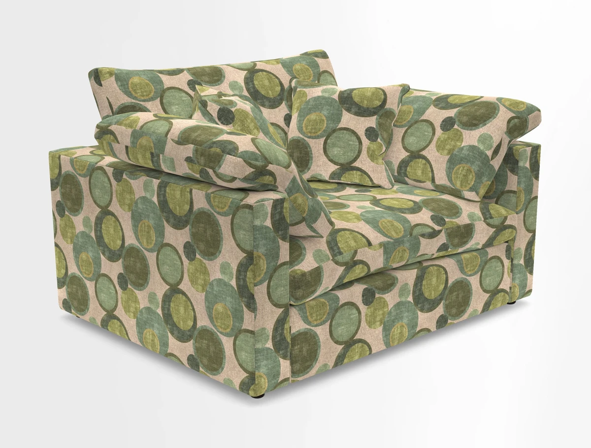 Big Softie Straight Arm Snuggler in Two Tone Plain Biscuit