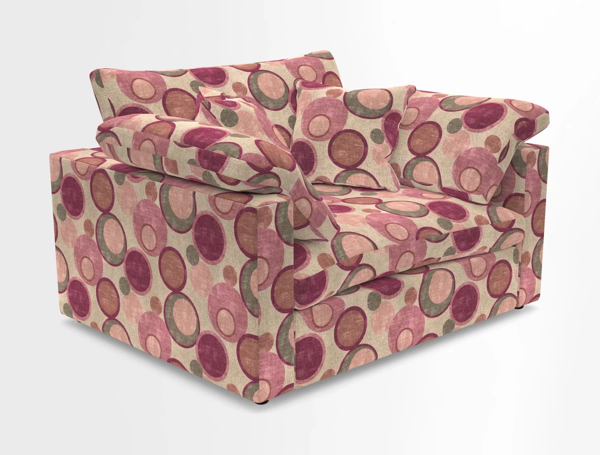 Big Softie Straight Arm Snuggler in Two Tone Plain Biscuit