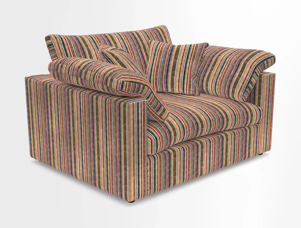Big Softie Straight Arm Snuggler in Two Tone Plain Biscuit
