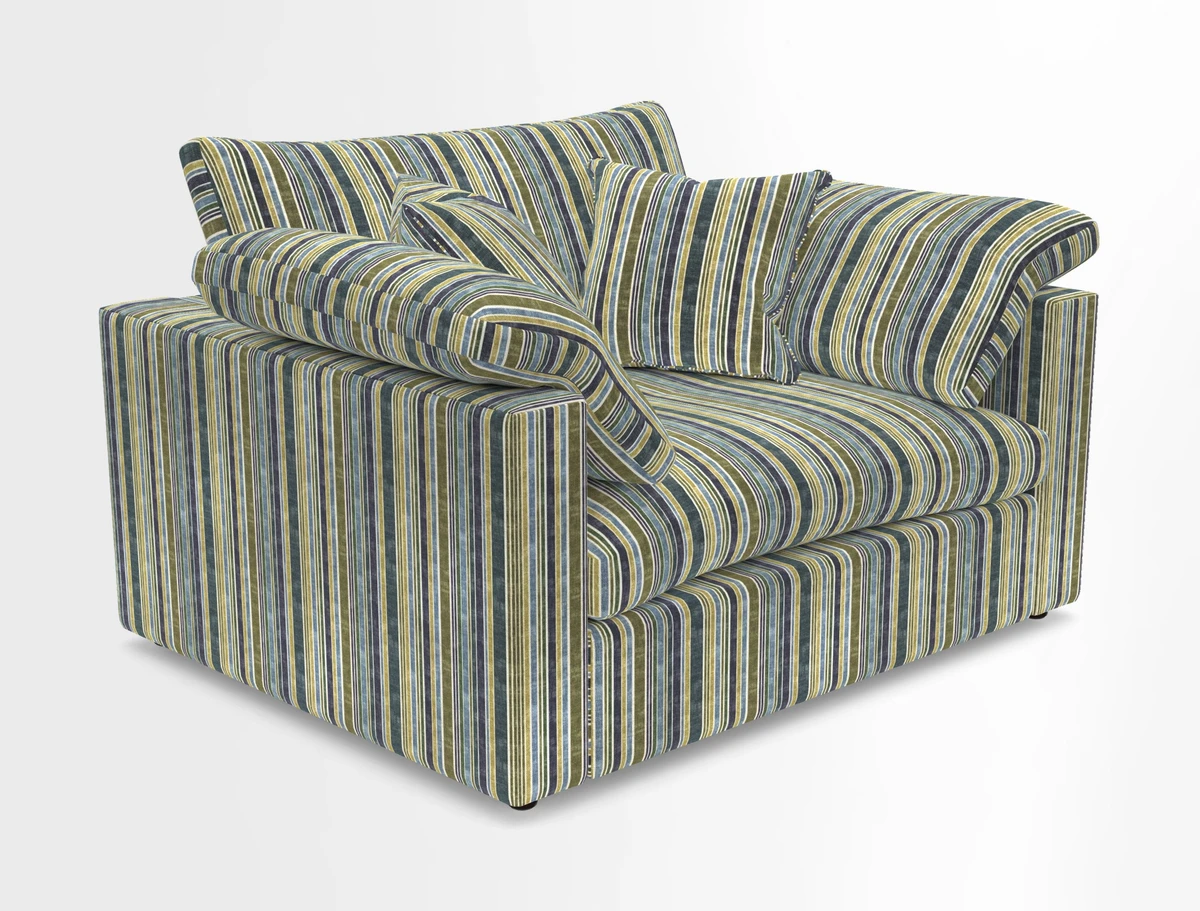 Big Softie Straight Arm Snuggler in Two Tone Plain Biscuit