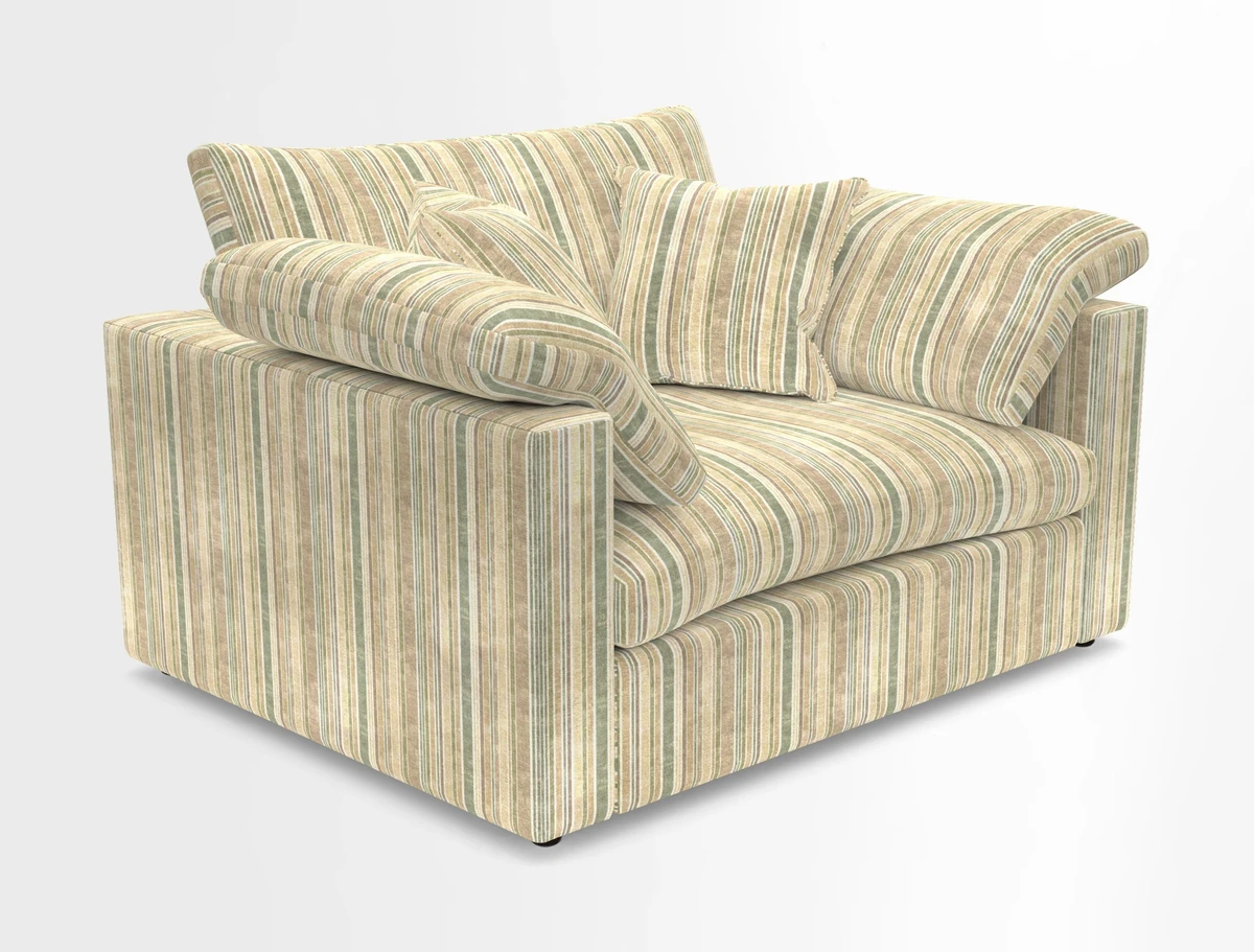 Big Softie Straight Arm Snuggler in Two Tone Plain Biscuit