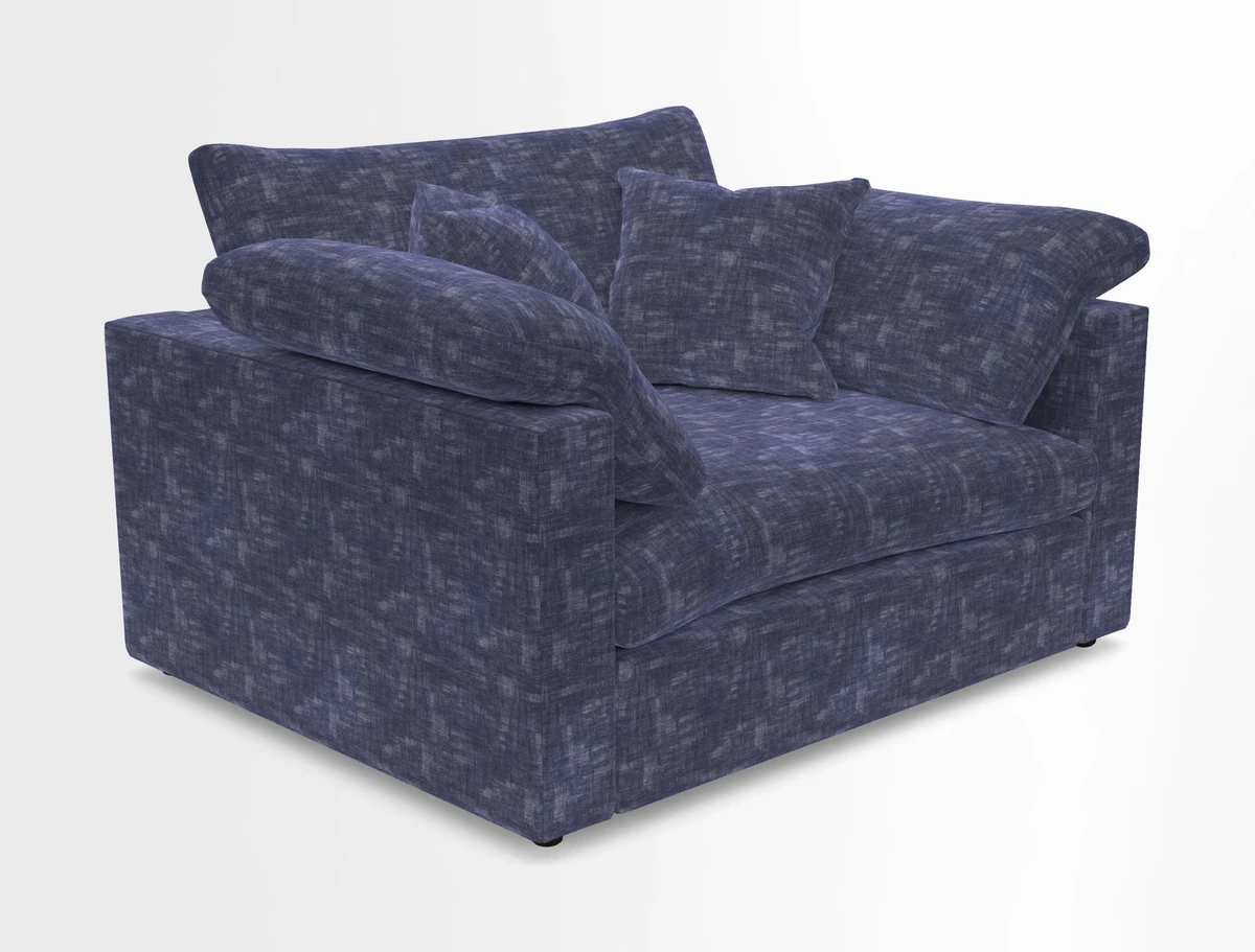 Big Softie Straight Arm Snuggler in Two Tone Plain Biscuit