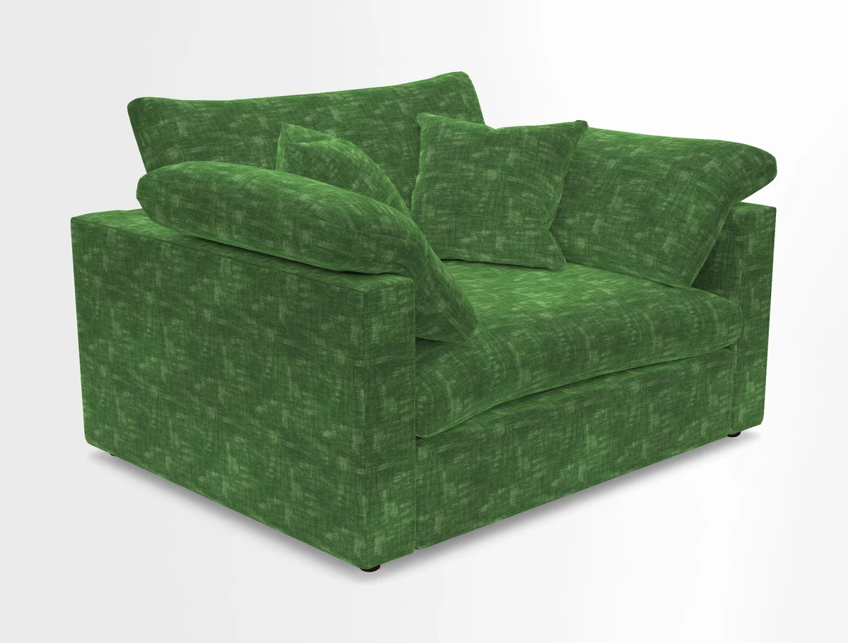 Big Softie Straight Arm Snuggler in Two Tone Plain Biscuit