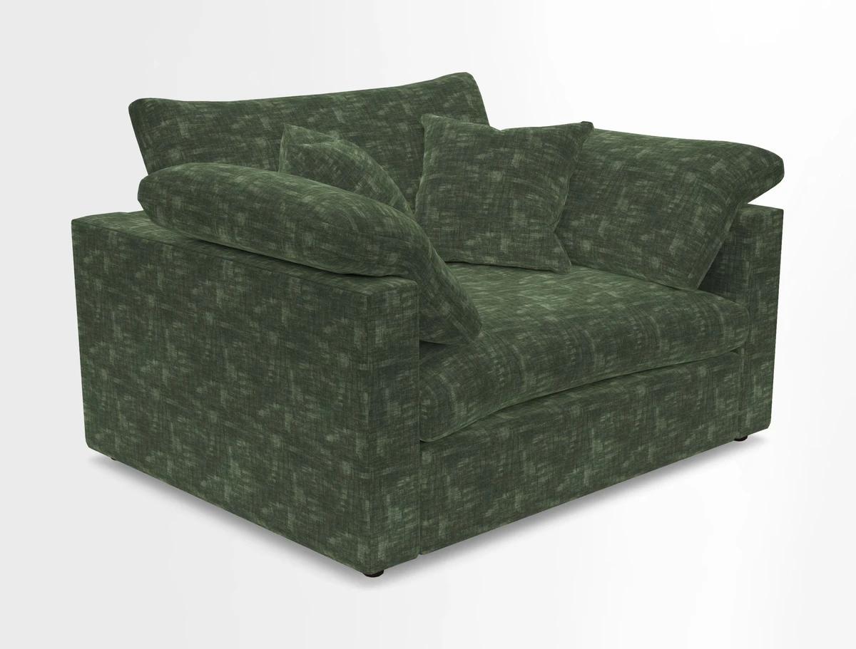 Big Softie Straight Arm Snuggler in Two Tone Plain Biscuit