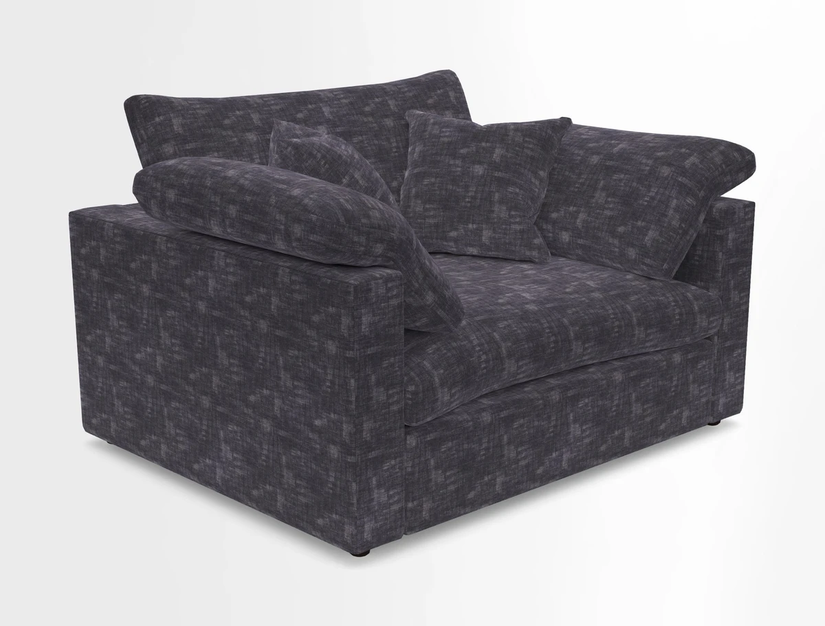 Big Softie Straight Arm Snuggler in Two Tone Plain Biscuit