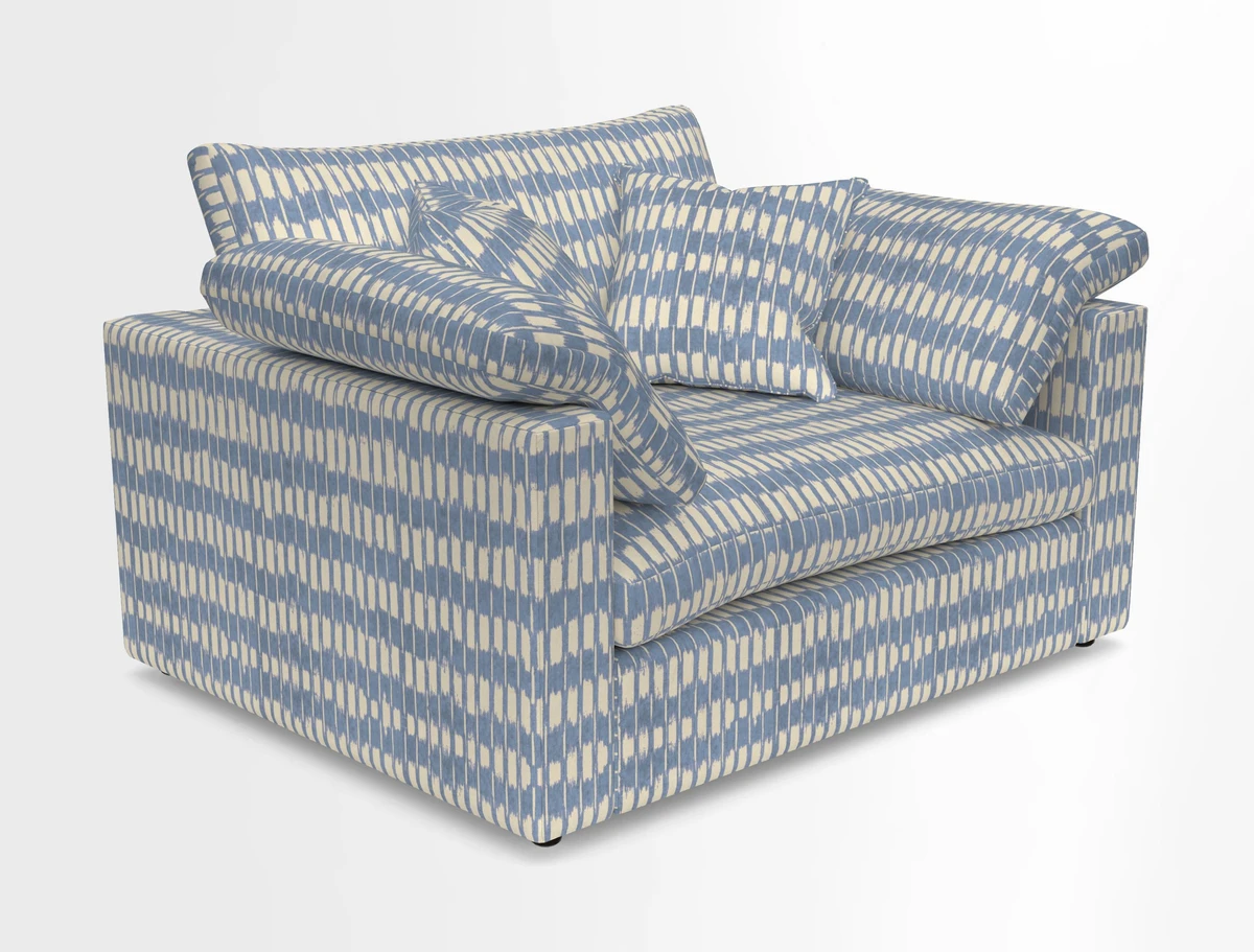 Big Softie Straight Arm Snuggler in Two Tone Plain Biscuit