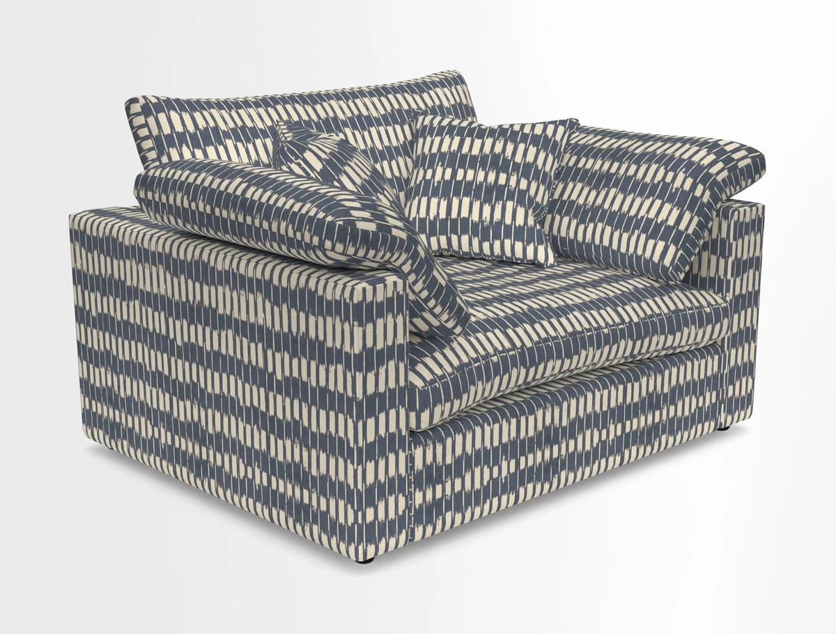 Big Softie Straight Arm Snuggler in Two Tone Plain Biscuit