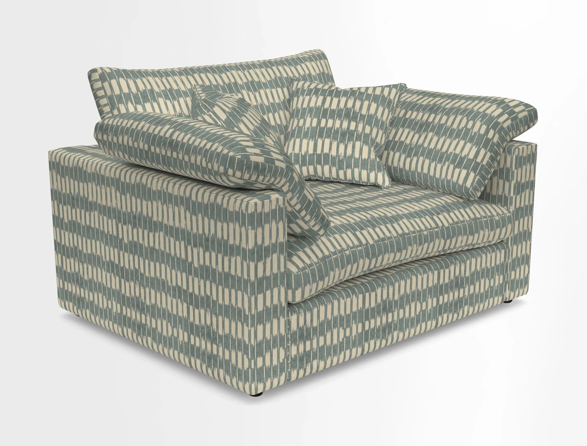 Big Softie Straight Arm Snuggler in Two Tone Plain Biscuit