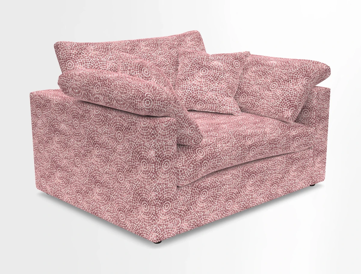 Big Softie Straight Arm Snuggler in Two Tone Plain Biscuit