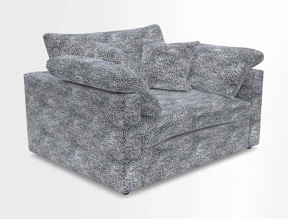 Big Softie Straight Arm Snuggler in Two Tone Plain Biscuit