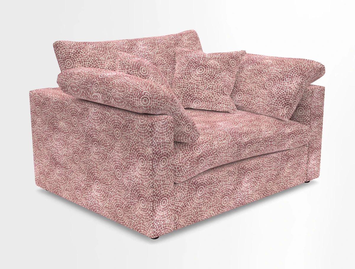 Big Softie Straight Arm Snuggler in Two Tone Plain Biscuit