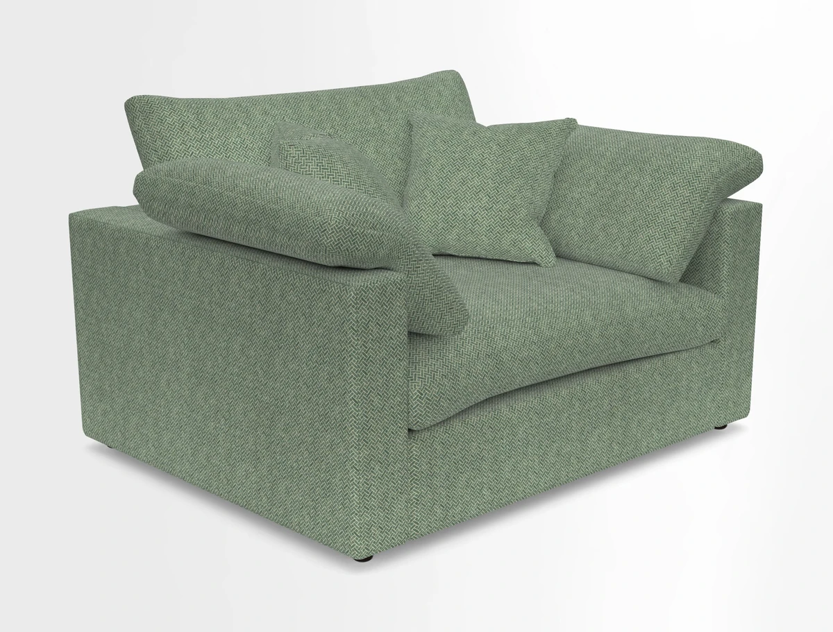 Big Softie Straight Arm Snuggler in Two Tone Plain Biscuit