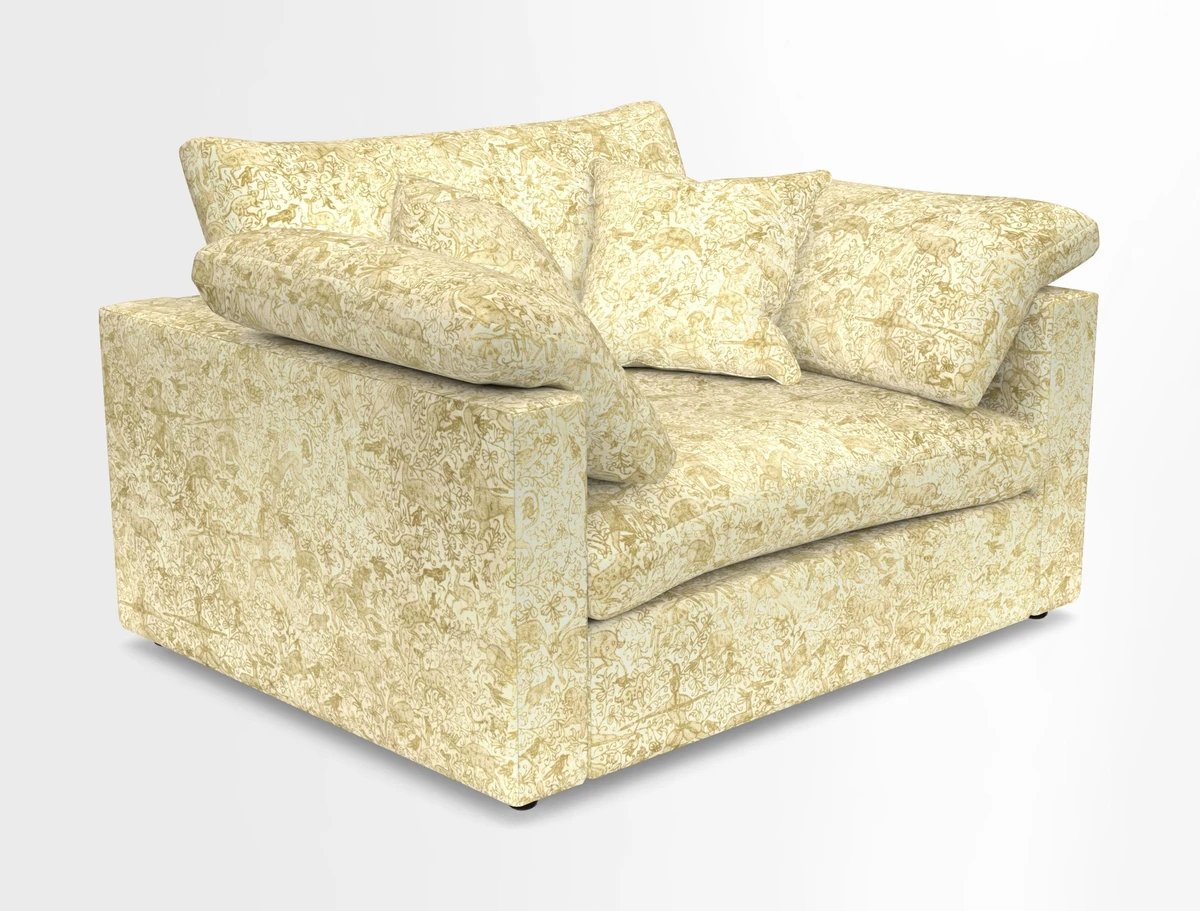 Big Softie Straight Arm Snuggler in Two Tone Plain Biscuit