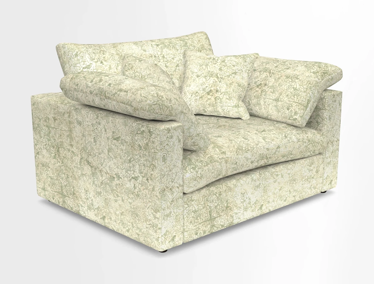 Big Softie Straight Arm Snuggler in Two Tone Plain Biscuit
