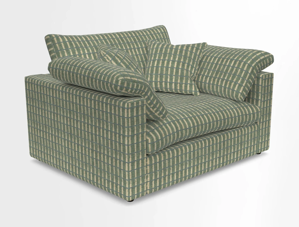 Big Softie Straight Arm Snuggler in Two Tone Plain Biscuit