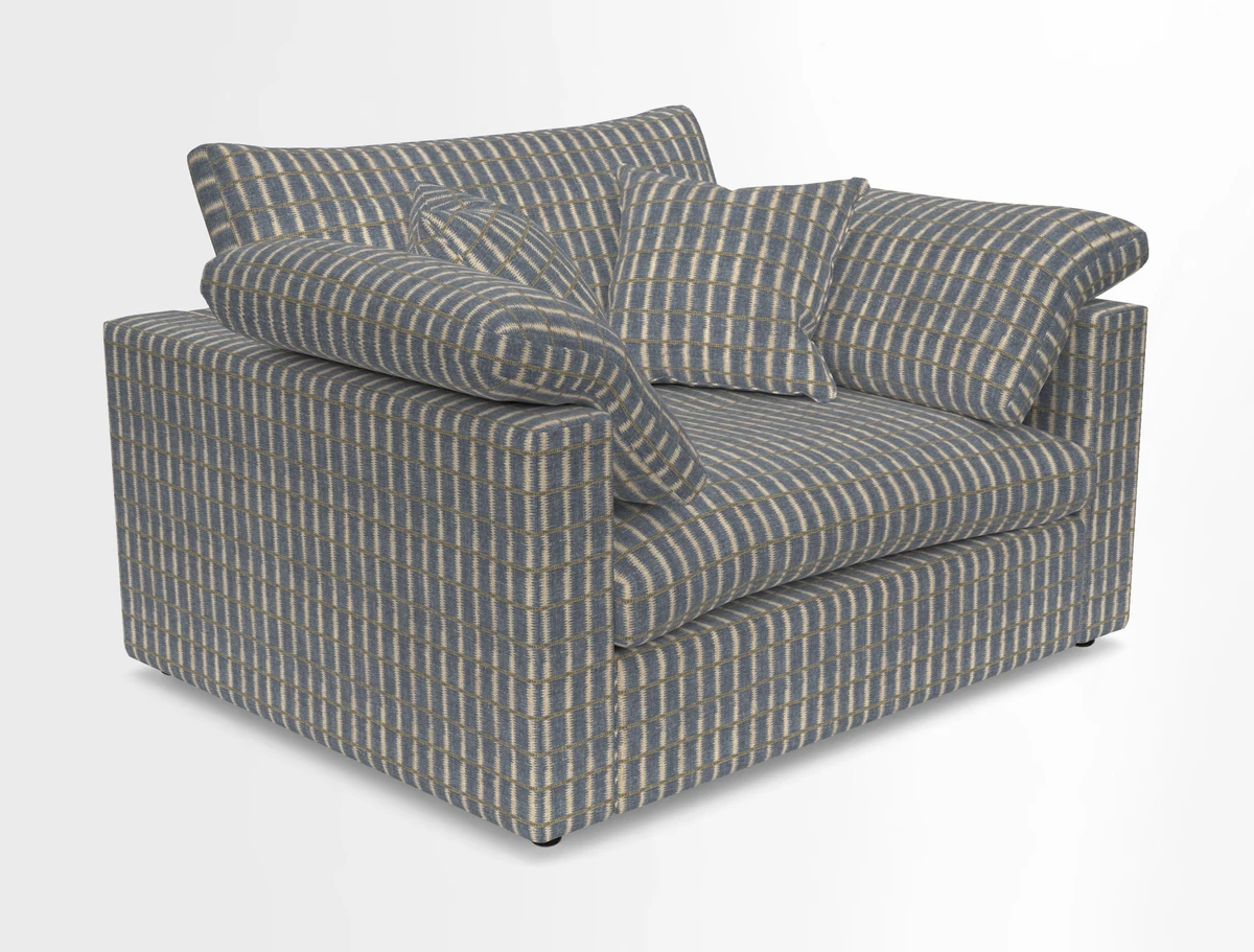Big Softie Straight Arm Snuggler in Two Tone Plain Biscuit