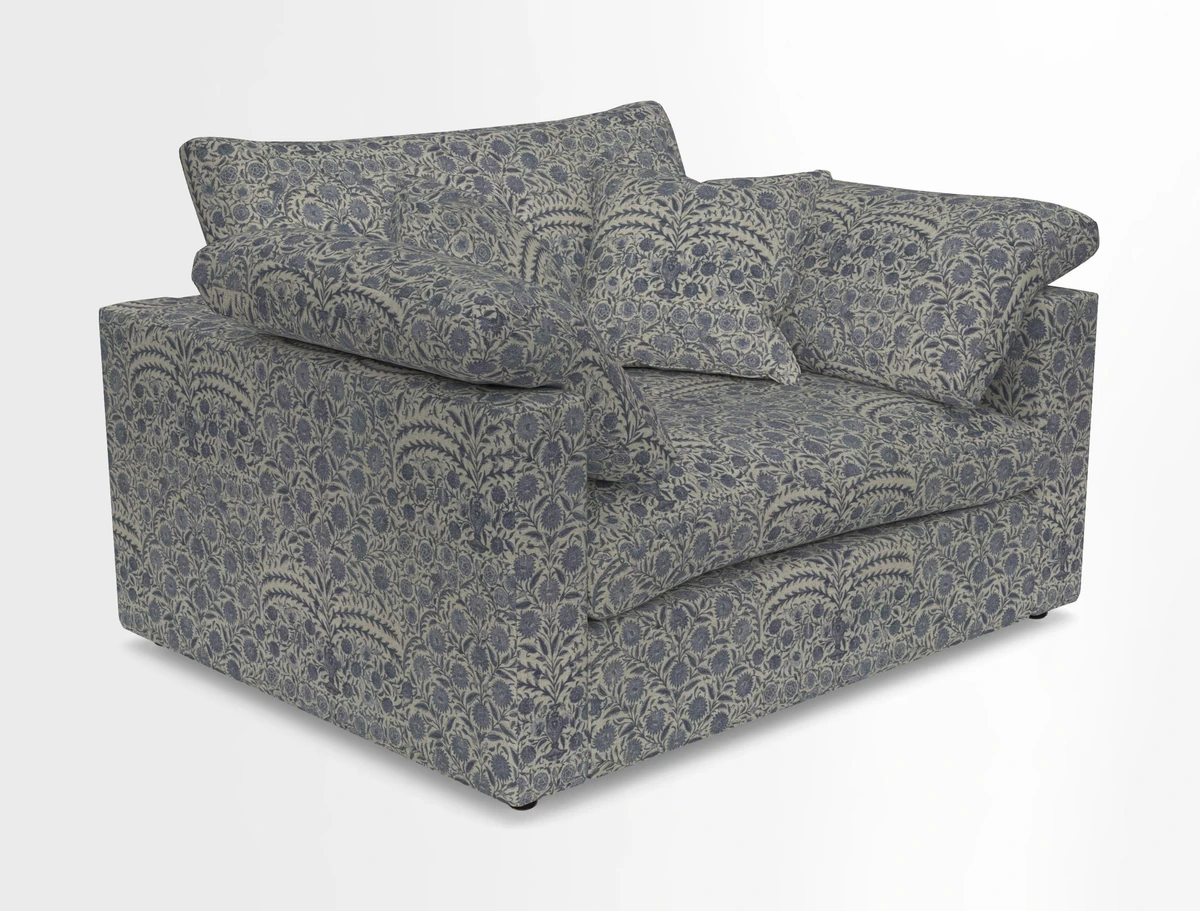 Big Softie Straight Arm Snuggler in Two Tone Plain Biscuit
