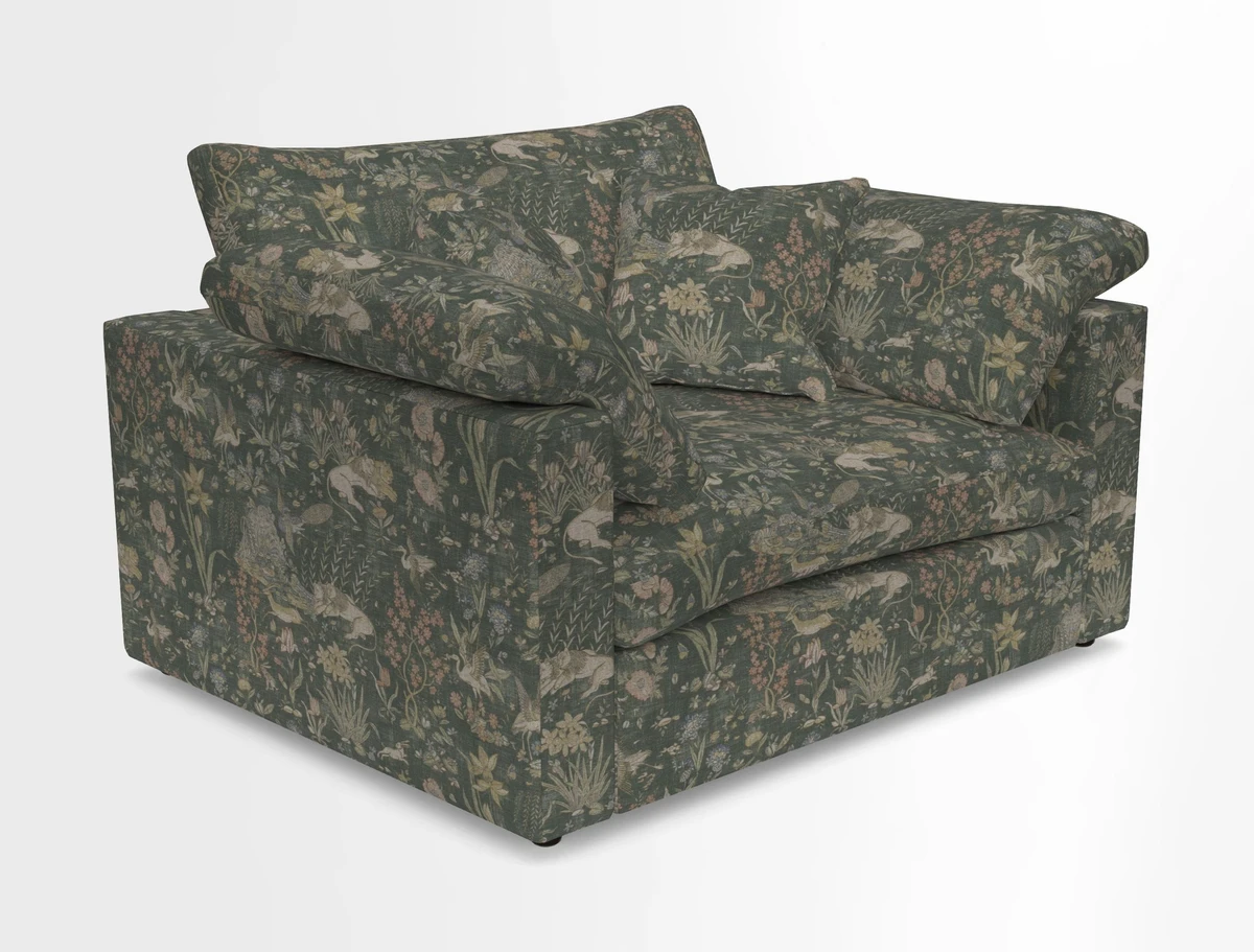 Big Softie Straight Arm Snuggler in Two Tone Plain Biscuit