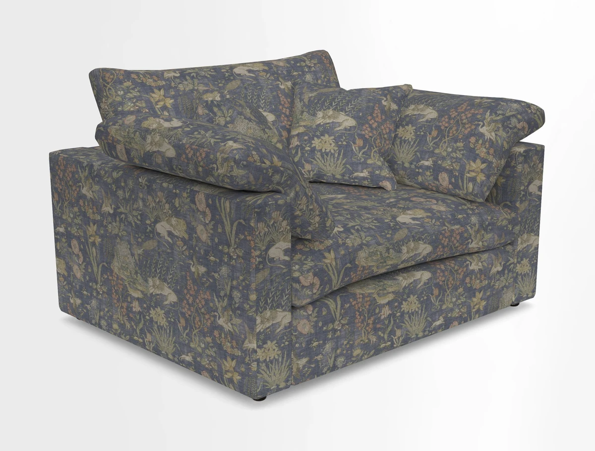 Big Softie Straight Arm Snuggler in Two Tone Plain Biscuit