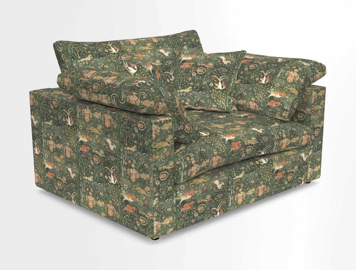 Big Softie Straight Arm Snuggler in Two Tone Plain Biscuit