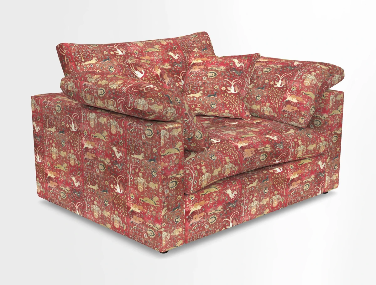 Big Softie Straight Arm Snuggler in Two Tone Plain Biscuit