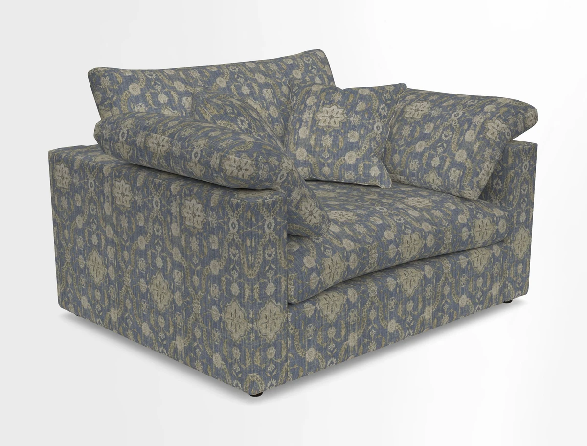 Big Softie Straight Arm Snuggler in Two Tone Plain Biscuit