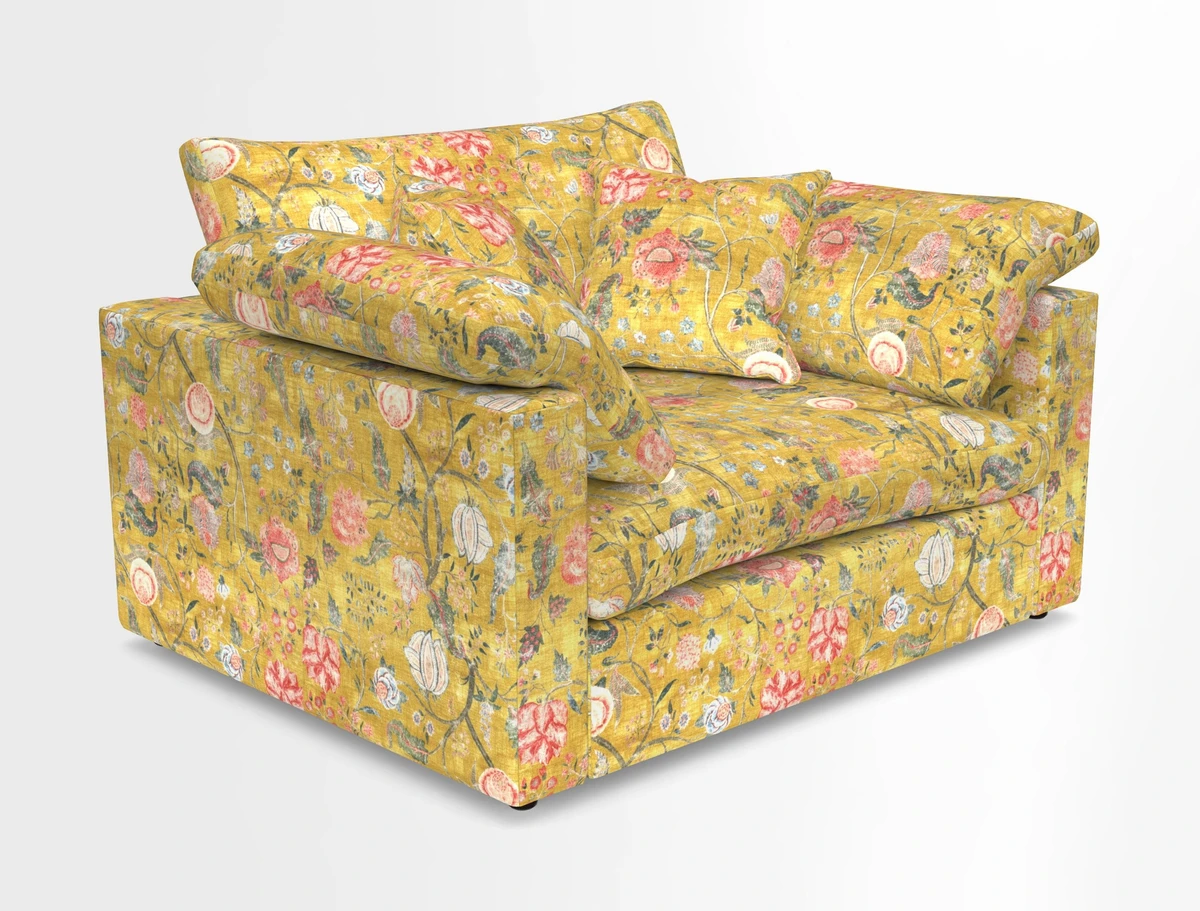 Big Softie Straight Arm Snuggler in Two Tone Plain Biscuit