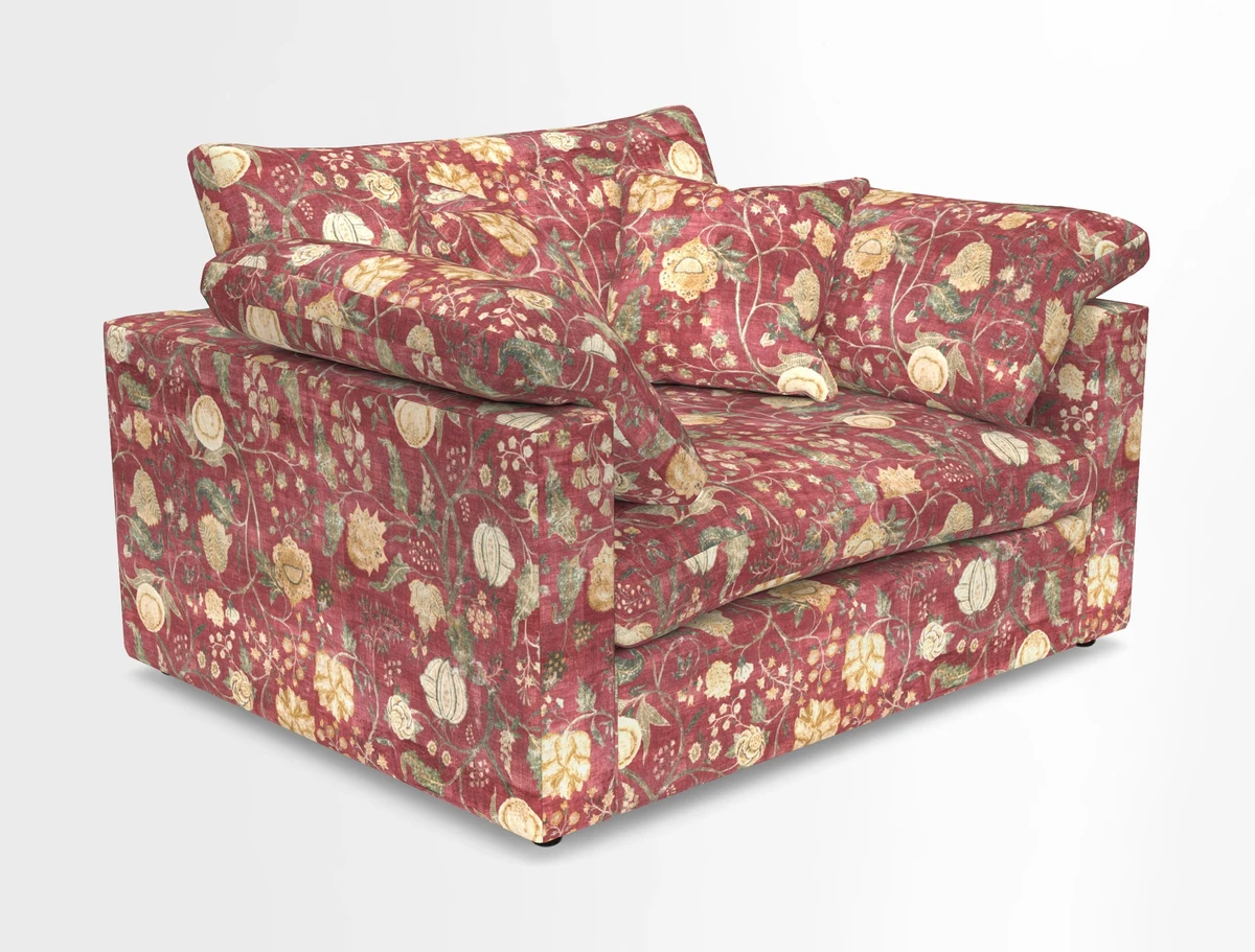 Big Softie Straight Arm Snuggler in Two Tone Plain Biscuit